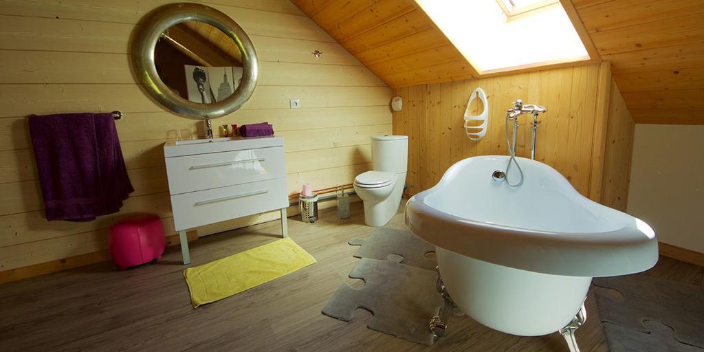 Chambres D'Hotes Couleurs Bois & Spa Xonrupt-Longemer ภายนอก รูปภาพ